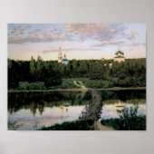 Isaac Levitan- Quiet cloister Poster (Voorkant)