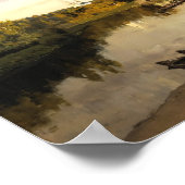 Isaac Levitan- Vesper chimes Poster (Hoek)