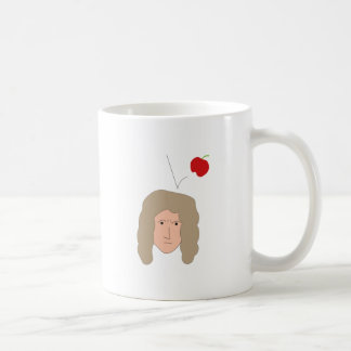 Isaac Newton Apple Physics Science Humor Koffiemok