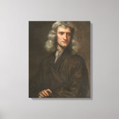 Isaac Newton Canvas Afdruk (Voorkant)