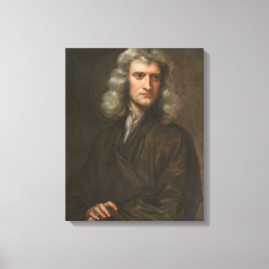 Isaac Newton Canvas Afdruk (Voorkant)