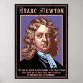 Isaac Newton - Causes Poster (Voorkant)