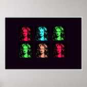 Isaac Newton Collage Poster (Voorkant)
