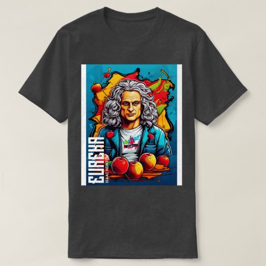 Isaac Newton Eureka 03 TShirt (Design voorkant)