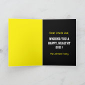 Isaac Newton Funny 2020 Wiskunde Probleem Citaat B Feestdagen Kaart (Binnen)