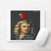 Isaac Newton "Giants Shoulders" Wisdom Gifts & T-s Muismat (Met muis)
