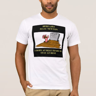 isaac newton grap t-shirt