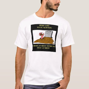 isaac newton grap t-shirt