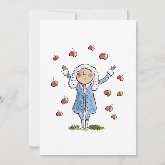 Isaac Newton Kaart (Voorkant)