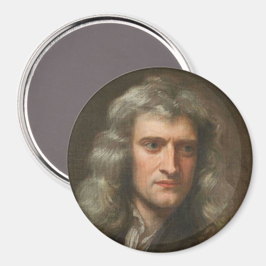 Isaac Newton Magneet (Voorkant / Achterkant)
