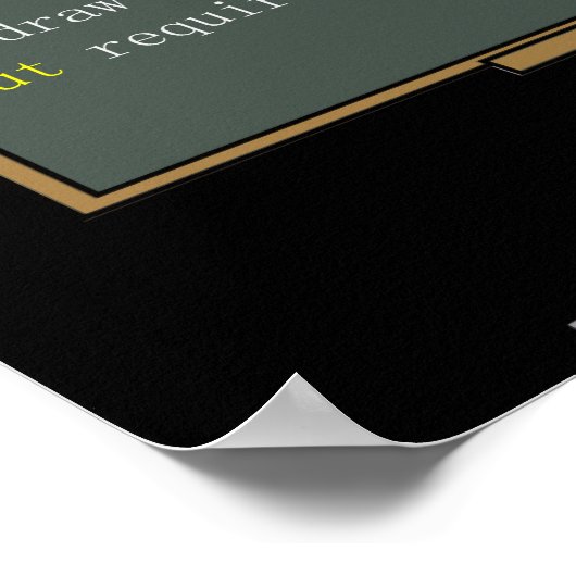 Isaac Newton Mathematics poster (Hoek)