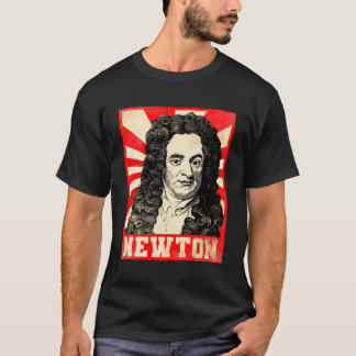 Isaac Newton Natuurkundige Natuurkunde Wetenschap  T-shirt