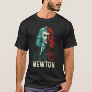 Isaac Newton Natuurkundige Natuurkunde Wetenschap  T-shirt