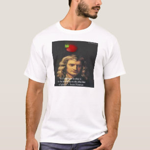 Isaac Newton "Reuzen Schouders" Wijsheid Cadeaus & T-shirt