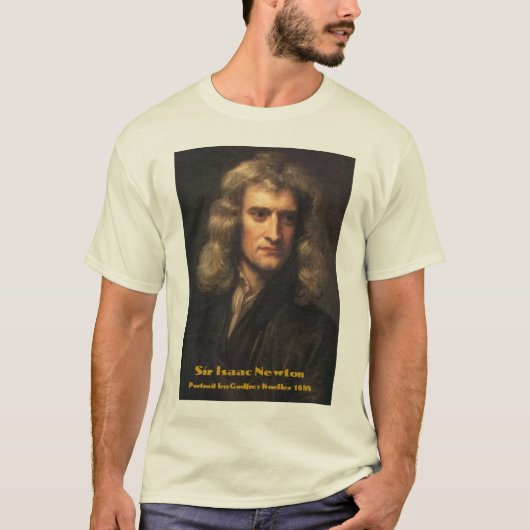 Isaac Newton T-shirt (Voorkant)
