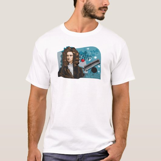 Isaac Newton T-Shirt (Voorkant)