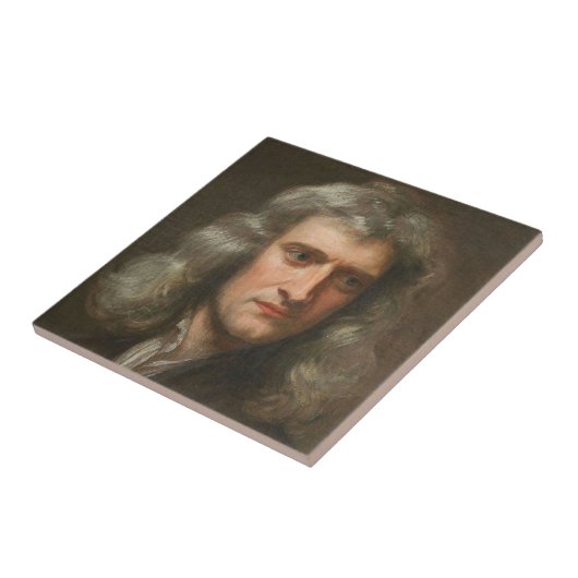 Isaac Newton Tegeltje (Zijkant)