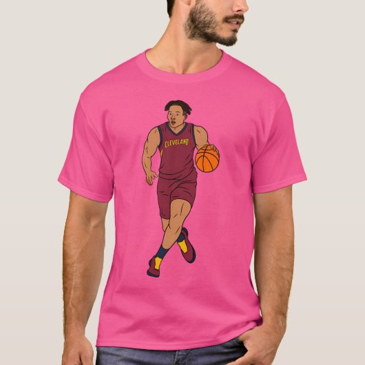 Isaac Okoro - Cleveland Basketball T-shirt (Voorkant)