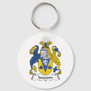 Isaacson Family Crest Sleutelhanger