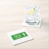 Isaan Ahead ⚠ Thai Highway Traffic Sign ⚠ Kartonnen Onderzetters (Insitu)