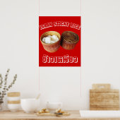 Isaan Kleefrijst [Khao Niao] Poster (Keuken)