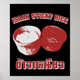 Isaan Kleefrijst [Khao Niao] Poster