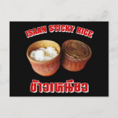 Isaan Sticky Rice (Khao Niao) Briefkaart (Voorkant)