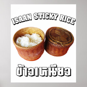Isaan Sticky Rice (Khao Niao) Poster
