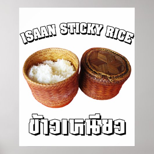 Isaan Sticky Rice (Khao Niao) Poster (Voorkant)