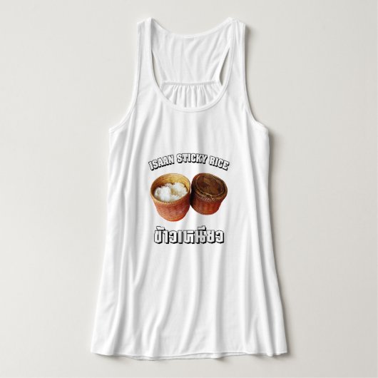 Isaan Sticky Rice (Khao Niao) Tanktop (Design voorkant)