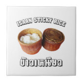 Isaan Sticky Rice (Khao Niao) Tegeltje (Voorkant)