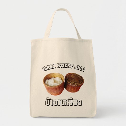 Isaan Sticky Rice (Khao Niao) Tote Bag (Voorkant)