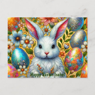 ISABEL ~ HAPPY EASTER BUNNY GREETING ~  FEESTDAGENKAART