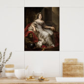 Isabel II van Spanje - koningin Poster (Keuken)