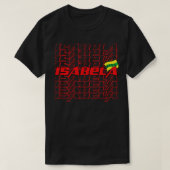Isabela Cascade tekst T-shirt (Design voorkant)