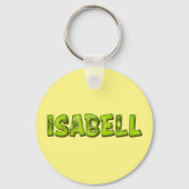 Isabell Name Kiwi Design Schlüsselanhänger Sleutelhanger (Voorkant)