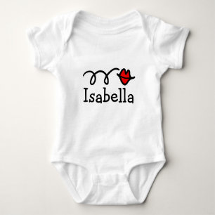 Isabella baby naam t-shirt