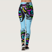 Isabella Blue Leggings (Achterkant)