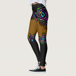 Isabella Brown Illusie Leggings