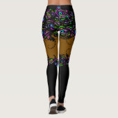 Isabella Brown Illusie Leggings (Achterkant)