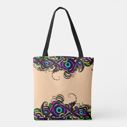 Isabella Canvas tas (Achterkant)