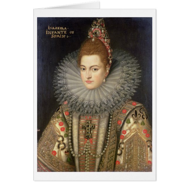 Isabella Clara Eugenia (1566-1633) Infanta of Spai (Voorkant)