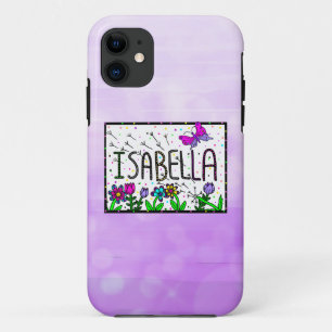 Isabella - de naam Isabella Whimsical-tekening Case-Mate iPhone Case