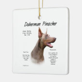Isabella Doberman Geschiedenis Keramisch Ornament (Links)