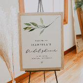 ISABELLA Elegante Groene Bruiloft Feestelijke Begr Poster