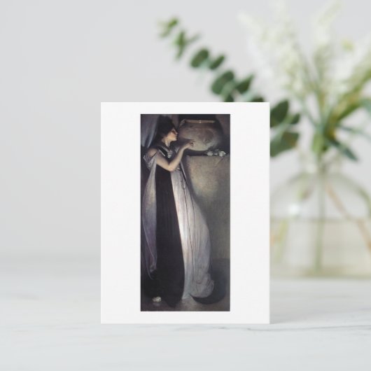 Isabella en de Korte der Basil Briefkaart (Staand voorkant)