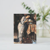 Isabella en de Korte der Basil door William Hunt Briefkaart (Staand voorkant)