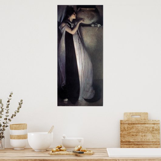 Isabella en de Korte der Basil Poster (Keuken)