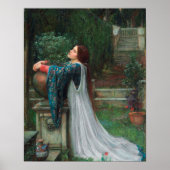 Isabella en de pot met basilicum poster (Voorkant)