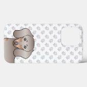 Isabella En Tan Korthaar Dachshund Kop & Pooten Case-Mate iPhone Case (Achterkant (horizontaal))